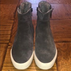Frye Gia Lug shearling boots